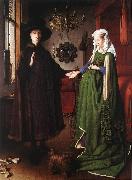 EYCK, Jan van Portrait of Giovanni Arnolfini and his Wife df Norge oil painting reproduction